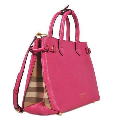 burberry banner pink